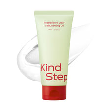 画像をギャラリービューアに読み込む, ティーツリージェルクレンジングオイル 170ml|Kind Step(カインドステップ)