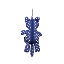 画像をギャラリービューアに読み込む, -【さくら耳猫 M 】-フォルダブルバッグCAT-M ポルカドット/ネイビー|Eleph(エレフ)