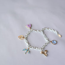 画像をギャラリービューアに読み込む, Bracelet / import charms × silver chain|soiesoie(ソワソワ)