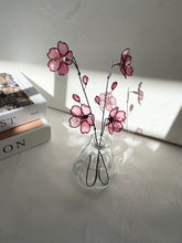画像をギャラリービューアに読み込む, 桜の枝|wire art Niko(ワイヤーアートニコ)