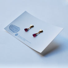 画像をギャラリービューアに読み込む, 【1月誕生石】志 ー kokorozashi ー |ローゼライトのハートピアス|Une(ウーネ)