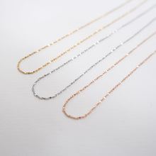 画像をギャラリービューアに読み込む, 0.8mm スターチェーンスライドネックレス|HOTARU(ホタル)