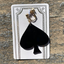 画像をギャラリービューアに読み込む, トランプピアス/イヤリング【片耳】|aK(エーケイ)