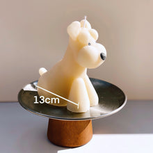 画像をギャラリービューアに読み込む, おりこうな犬のキャンドル【シュナウザー】|Studiok.k(スタジオケーケー)