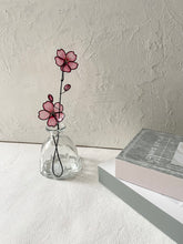 画像をギャラリービューアに読み込む, 桜の枝|wire art Niko(ワイヤーアートニコ)