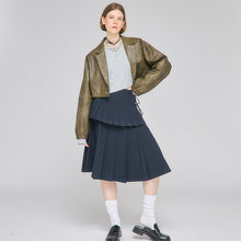 画像をギャラリービューアに読み込む, ミドルレングス プリーツスカート(Set)|Nora Lily elle(ノラリリーエル)