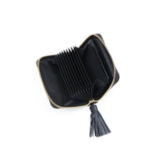 画像をギャラリービューアに読み込む, ドット型押し・ジャバラカードウォレット|perche(ペルケ)