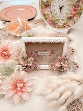 画像をギャラリービューアに読み込む, ピンク小花のフォトフレーム|flowers luciole(フラワーズ ルシオール)