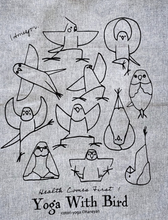 画像をギャラリービューアに読み込む, 「小鳥とヨガ」エコバッグ|コトリヨガ