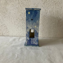 画像をギャラリービューアに読み込む, 猫と星の夜 アロマポット、デユフューザー、お香立て一点物(陶器)|とうげい hanaga(トウゲイ ハナガ)