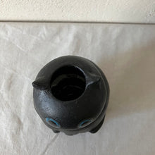 画像をギャラリービューアに読み込む, 黒猫花瓶|とうげい hanaga(トウゲイ ハナガ)