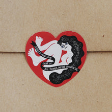 画像をギャラリービューアに読み込む, BIG LOVE Sticker|SZIAOREO ARTWORKS(シアオレオアートワークス)