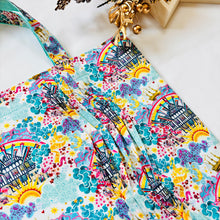 画像をギャラリービューアに読み込む, ウェーブタックトートバッグ(緑)|Nikomatch(ニコマッチ)