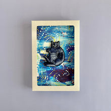 画像をギャラリービューアに読み込む, まあるい黒ネコ・チビ太のブローチ|maltamarie(マルタマリエ)