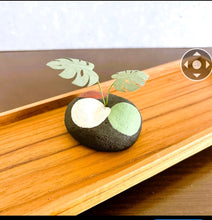 画像をギャラリービューアに読み込む, 炭団オブジェ/南国風リーフをあなたの空間に〜3|櫂の炭(カイノスミ)