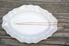 画像をギャラリービューアに読み込む, 「月の雫珠」国産あこや真珠バロックパール*サージカルステンレス・ネックレス「スタッドチェーン」|ツバメ舎(ツバメシャ)