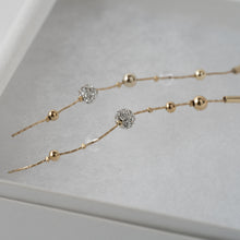 画像をギャラリービューアに読み込む, 繊細な輝き・艶・透明感。素敵が揃うロングピアス|BLANCHE NEIGE(ブランシュネージュ)