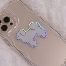 画像をギャラリービューアに読み込む, マルチーズステッカー3枚セット|BlumeBell(ブルームベル)