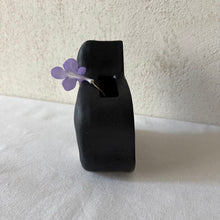 画像をギャラリービューアに読み込む, 星空黒猫花瓶|とうげい hanaga(トウゲイ ハナガ)