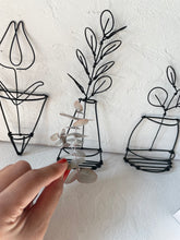 画像をギャラリービューアに読み込む, 立体鉢植え|wire art Niko(ワイヤーアートニコ)