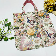 画像をギャラリービューアに読み込む, ウェーブタックトートバッグ(オールドローズ)|Nikomatch(ニコマッチ)