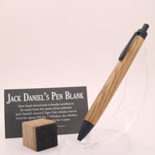 画像をギャラリービューアに読み込む, ウィスキー樽(ジャックダニエル)オーク 木軸ボールペン260101|Wood Time Factory(ウッドタイムファクトリー)