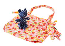 画像をギャラリービューアに読み込む, -【さくら耳猫 M 】-フォルダブルバッグCAT-M クローバー/マルチ|Eleph(エレフ)