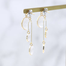 画像をギャラリービューアに読み込む, 美濃和紙のイヤリング/ピアス・モビール|マッチュルーム