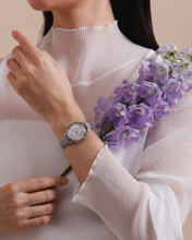 画像をギャラリービューアに読み込む, SHIKI BOUQUET 花霞 SILVER LILAC LEATHER|MATOW(マトウ)