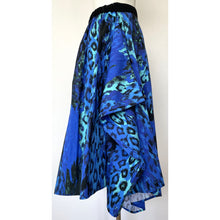 画像をギャラリービューアに読み込む, Square skirt leopard blue - スクエアスカート レオパードブルー|Merci DIEU(メルシーデュー)