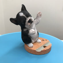 画像をギャラリービューアに読み込む, 黒白フレンチブルドック スマホスタンド|WooBia(ウービア)