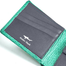 画像をギャラリービューアに読み込む, サメ革2つ折り財布|Atelier Shark(アトリエシャーク)