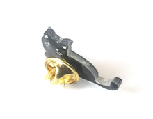 画像をギャラリービューアに読み込む, 黒猫 ピンバッジ・アンブレラマーカー|HONAMIRUKA(ホナミルカ)