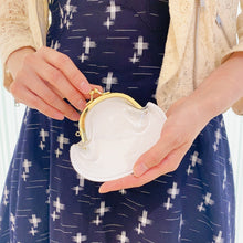 画像をギャラリービューアに読み込む, クリアがま口 本革 小銭入れ 小物入れ スケルトンがま口|六屋(ムツヤ)