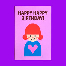 画像をギャラリービューアに読み込む, ポストカード "HEARTic GIRLs” Assorted card set 10種類セット|asugatic(アシュガティック)