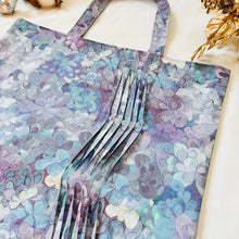 画像をギャラリービューアに読み込む, ウェーブタックトートバッグ(紫)|Nikomatch(ニコマッチ)