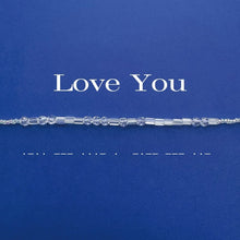 画像をギャラリービューアに読み込む, モールス符号ネックレス "Love You"|LANDSCAPE CANDY(ランドスケープキャンディ)