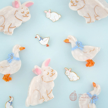 画像をギャラリービューアに読み込む, 【Coucou Suzette】Goose Mini Hair Claw|CHUPETERIA(チュペテリア)