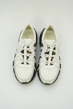画像をギャラリービューアに読み込む, 西陣織×本革 スニーカー 【轟】紗綾型 (ホワイト)|KAVKIMONO(カブキモノ)