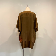 画像をギャラリービューアに読み込む, 着物リメイク ケープ袖ワンピース|komomo(コモモ)