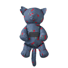 画像をギャラリービューアに読み込む, -【さくら耳猫L】-フォルダブルバッグCAT-L チェリー/グレー|Eleph(エレフ)