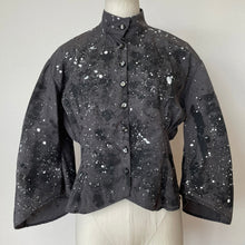 画像をギャラリービューアに読み込む, Victorian shirt paint gray - ヴィクトリアンシャツ ペイントグレー|Merci DIEU(メルシーデュー)