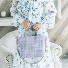 画像をギャラリービューアに読み込む, パレットリリーツイードショルダーバッグ|fanfancy+(ファンファンシープラス)