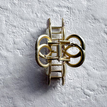 画像をギャラリービューアに読み込む, 小花のバンスクリップゴールド(小)|Apila(アピラ)