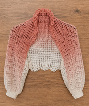 画像をギャラリービューアに読み込む, オレンジグラデーションのマーガレット|M'S CROCHET(エムズクロシェット)