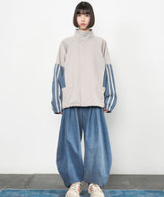 画像をギャラリービューアに読み込む, 【期間限定】タック ウォッシュデニム バレル パンツ|Nora Lily(ノラリリー)