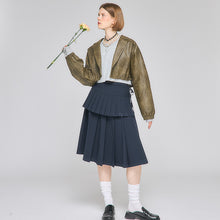 画像をギャラリービューアに読み込む, ミドルレングス プリーツスカート(Set)|Nora Lily elle(ノラリリーエル)