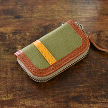 画像をギャラリービューアに読み込む, 革と高島帆布のスマートキーケース|Cogocoro(コゴコロ)