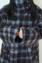 画像をギャラリービューアに読み込む, check mohair coat|Mistletoe(ミソルト)