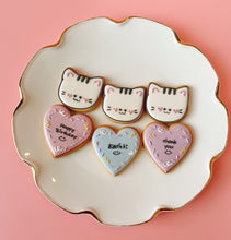 画像をギャラリービューアに読み込む, 着色料不使用★ねこのメッセージプレートアイシングクッキー|アイシングクッキーsonmuru(アイシングクッキー ソンムル)